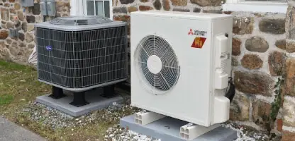 Central heat pump services near you from Douglassville Mechanical Inc.
