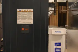 Trane furnace installation from Douglassville Mechanical Inc.