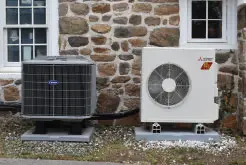 Mitsubishi ductless heat pump installation Douglassville Mechanical Inc.