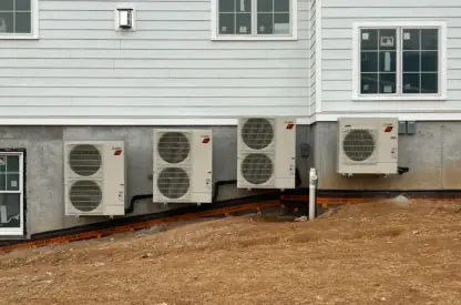 Air conditioner installtion from Douglassville Mechanical Inc.